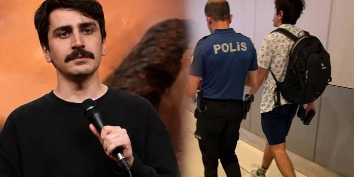 Komedyen Deniz Göktaş havaalanında gözaltına alındı