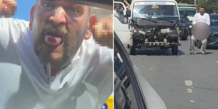 Türkiye bu edepsizliği konuşuyor: Trafikte tartıştığı sürücüye uygunsuz hareketler yapan saldırgan için emniyet harekete geçti!