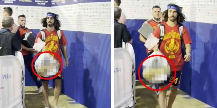 Dünya Cucurella'nın çöp poşetinde ne taşıdığını merak etti: İşte hayrete düşüren o gerçek!