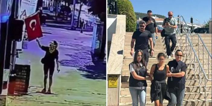 Türk bayrağımızı ateşe veren hain kendini bakın nasıl savundu?