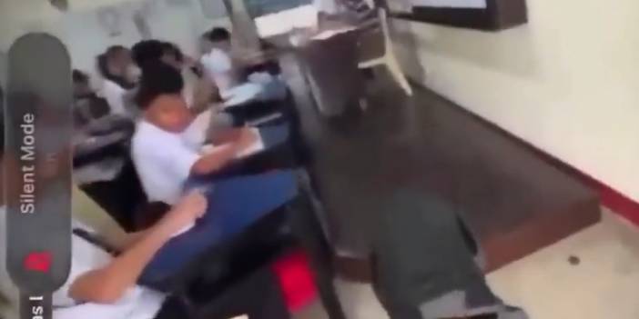 Dünya bu korkunç görüntüleri konuşuyor: Lisede silahlı saldırı, ölü ve yaralılar var!