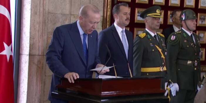 Erdoğan'dan Türkiye'yi hedef alan Netanyahu'ya Atatürk'ün huzurunda mesaj