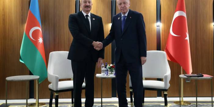 Gözler Bişkek'te: Erdoğan, Şanghay İşbirliği Örgütü Devlet Başkanları Zirvesi öncesi Aliyev ile bir araya geldi