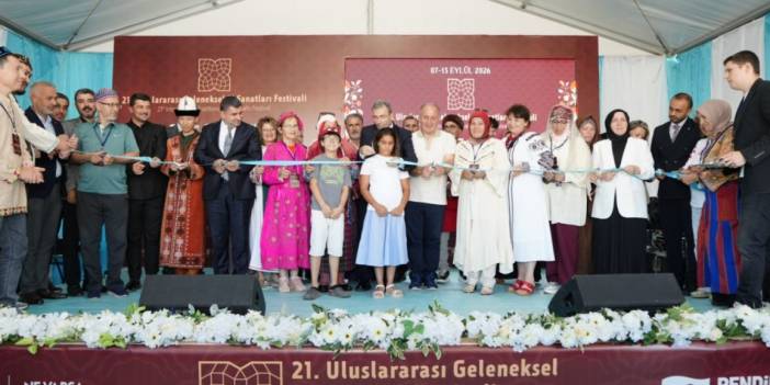 21. Uluslararası Geleneksel El Sanatları Festivali Başladı