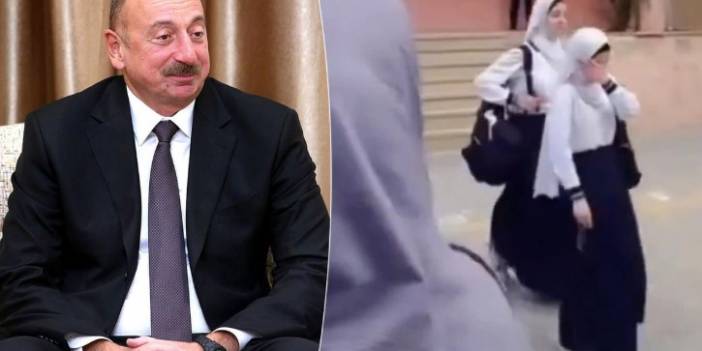Azerbaycan'da 28 Şubat'ı hatırlatan zulüm: Okula alınmayan başörtülü öğrenciler ağlayarak geri döndü...
