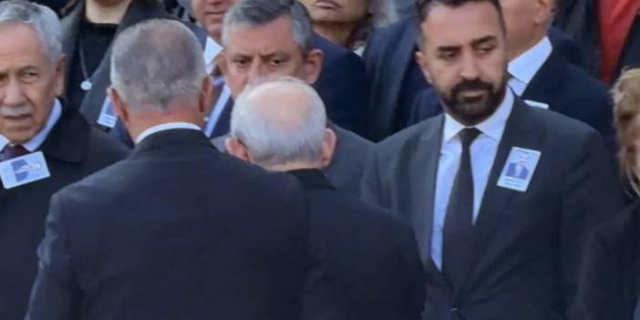 Kılıçdaroğlu ve Özel cenaze töreninde bir arada görüntülendi