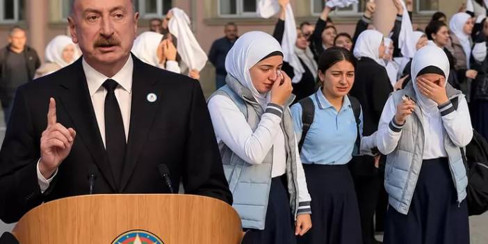 Okullarda başörtüsünü yasaklamıştı: Aliyev'den eleştirilere yanıt geldi!