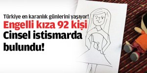 Diyarbakır'da Engelli Kıza 92 Kişi Cinsel İstismarda Bulundu