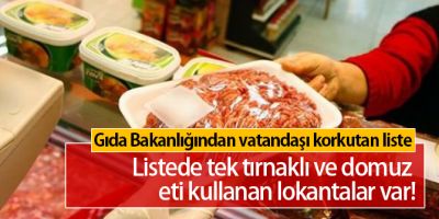 Gıda Bakanlığı 173 Hileli Firma Açıkladı: İşte Tam Liste