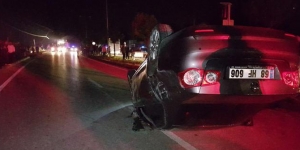 Trafik şakası felakete yol açtı: 1'i bebek 5 yaralı