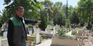 Çorum’da mezarlıktaki kızı gören görevli: 
