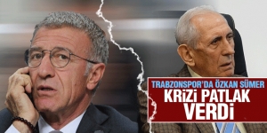 Trabzonspor'da Özkan Sümer krizi patlak verdi!