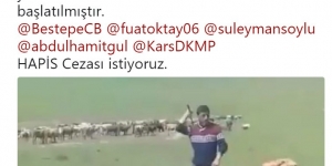 Eşeğin başına poşet geçirip döven iki kişiye tepkiler çığ gibi