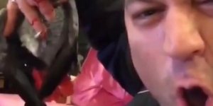 Yarışmacı Murat Özdemir'den tepki çeken görüntüler