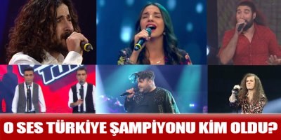 2019 O Ses Türkiye birincisi kim oldu? O Ses Türkiye şampiyonu kim oldu?