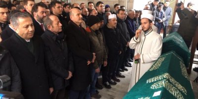 Kartal'da çöken binada ölen karı-koca son yolculuğuna uğurlandı