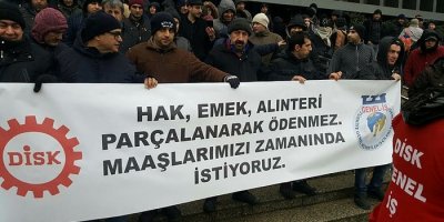 Şişli Beledyesi’nde maaşlarını alamayan işçiler eylem hazırlığında