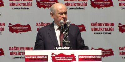 MHP Genel Başkanı Devlet Bahçeli Antalya'da halka seslendi