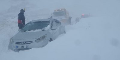 Van'da çığ düştü!