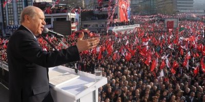 Bahçeli, Adana'da halka hitap etti