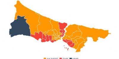 İstanbul'da ilçe ilçe seçim sonuçları son dakika! 4 ilçe el değiştirdi!