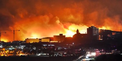 Güney Kore'de yangın felaketi!