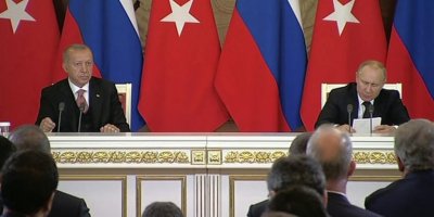 Cumhurbaşkanı Moskova'da