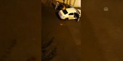 Cinayet anı saniye saniye kamerada