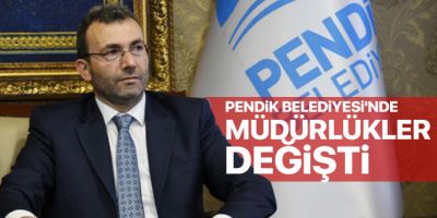 Ahmet Cin, Belediyede ilk revizyonu müdürlüklerde yaptı