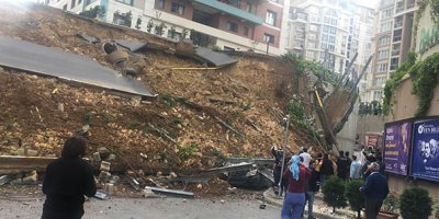 İstinat duvarı çöktü! Bir kişinin cansız bedenine ulaşıldı