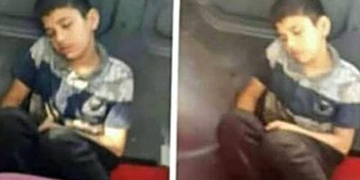 Yolcu minibüsüne binen çocuğu üzeri kirli diye koltuğa oturtmadılar