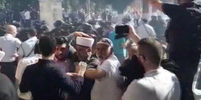 İsrail polisinden Filistinlilere müdahale!