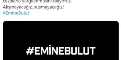 Beşiktaş Emine Bulut cinayetine sessiz kalmadı