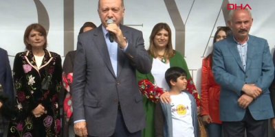 Cumhurbaşkanı Erdoğan, Trabzon'da açıklamalarda bulundu