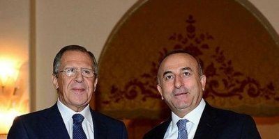 Dışişleri Bakanı Mevlüt Çavuşoğlu'dan mevkidaşı Sergey Lavrov ile görüşme