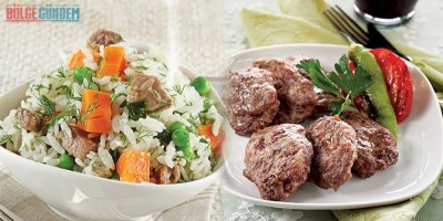 Gelinim Mutfakta Sebzeli Pilav ve anne köftesi nasıl yapılır?