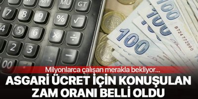 Asgari ücret zammı ne kadar olacak? 2020 asgari ücret zam oranı belli oldu!