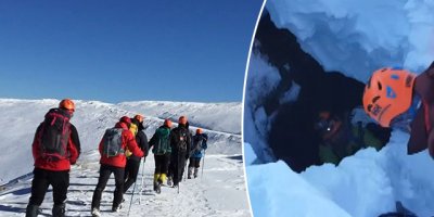 Kayıp dağcıları bulmak için çalışmalar sürüyor