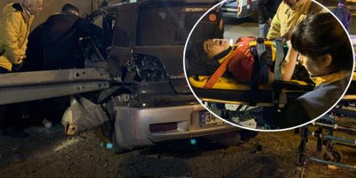 Kadıköy'de korkunç kaza! 14 yaşındaki sürücünün sağ bacağı koptu