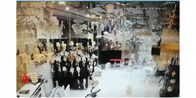 Elazığ depreminin şiddetini gösteren en net görüntüler