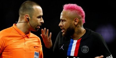 Neymar'dan hakeme sert çıkış! K**ıma Fransızca konuş