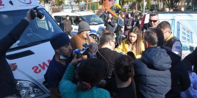 Özel hastanede yangın!