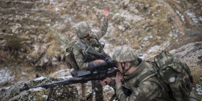 Barış Kalkanı Harekatı bölgesindeki teröristlere darbe