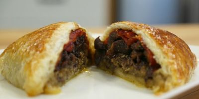 Kuşbaşılı Milföy Topları nasıl yapılır? Gelinim Mutfakta Kuşbaşılı Milföy Topları