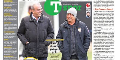 İşte Terim'in son 10 günü! 25 Mart günün spor manşetleri