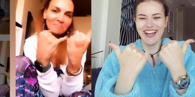 Ebru Akel'den Fahriye Evcen'e meydana okudu