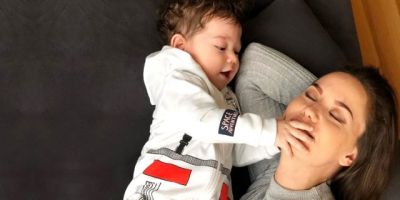 Fahriye Evcen'den oğlu Karan'a yeni yaş kutlaması