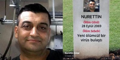 Mardin'de koronavirüsten ölen kişinin paylaşımı olay oldu