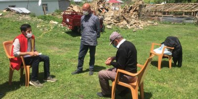 Bingöl'deki depremzedelere psikososyal destek