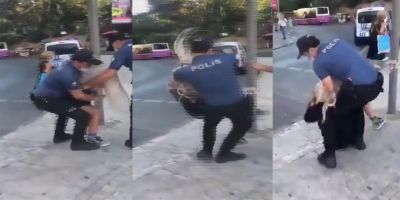 Kadıköy'de maskesiz kadının gözaltı görüntüsü üzerine polisler görevden uzaklaştırıldı